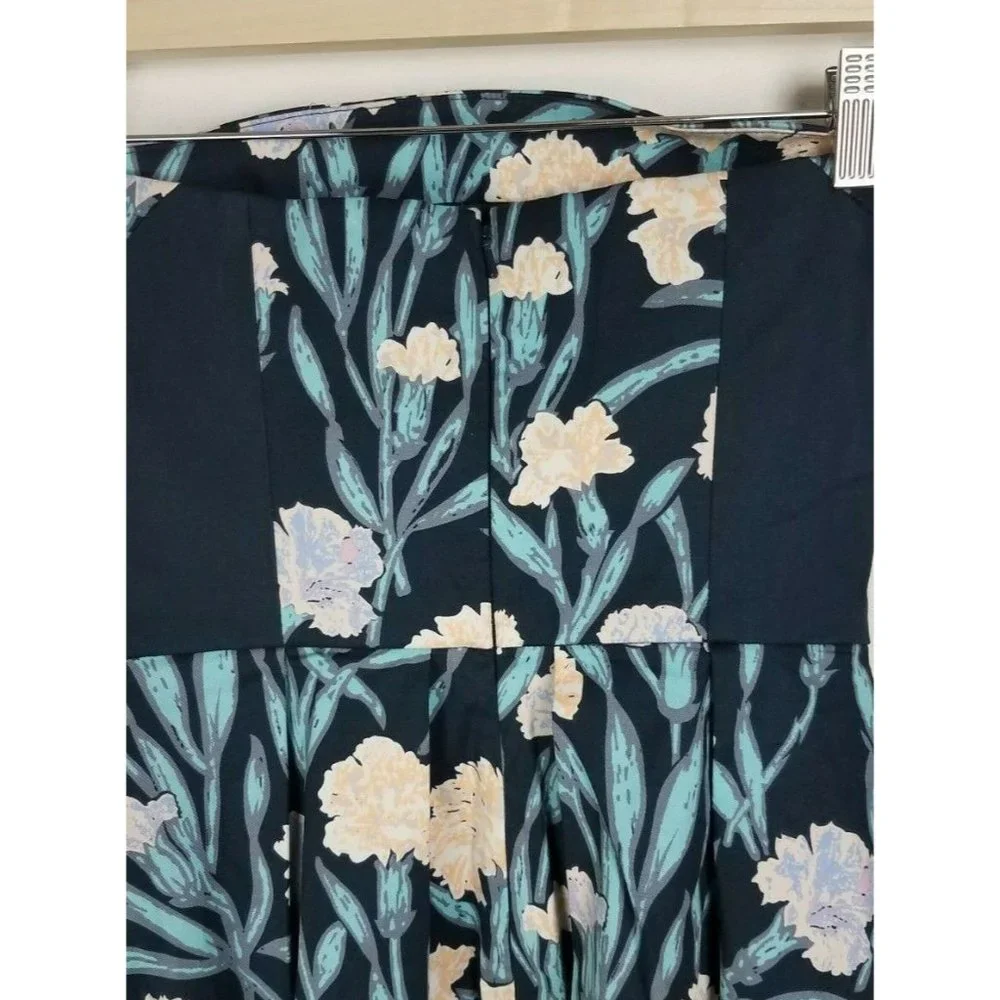 French Connection Sz. 2 Carnation Floral Strapless Short Dress W/ Pockets NWT - Picture 7 of 7